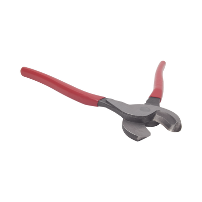 Pinza cortador multicable de alta palanca de 10" (254 mm), fabricada en alma de acero al carbón y mango ergonómico de PVC.