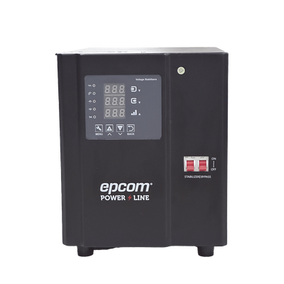 Regulador de Voltaje Industrial Monofásico 3 kVA 3 kW 120 V   Entrada 96-144 Vca   Salida 117.6- 122.4 Vca