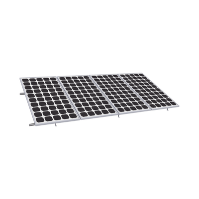 Montaje para Panel Solar, Riel de 4400mm para Módulos con Espesor de 35mm, Velocidad de Viento Máx. 136km h