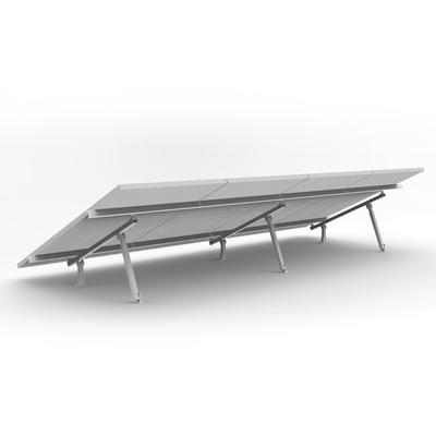 Montaje para Panel Solar, Riel "7" de 4200mm para Módulos con Espesor de 40mm, Velocidad de Viento Máx. 162km h