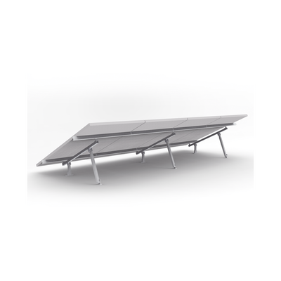 Montaje para Panel Solar, Riel de 4400mm para Módulos con Espesor de 40mm, Velocidad de Viento Máx. 162km h