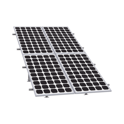 Montaje para Panel Solar, Riel de 2200mm para Módulos con Espesor de 35mm, Velocidad de Viento Máx. 136km h