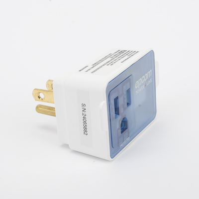 Supresor de Picos Portatil para Pared   120 Vca   1800 W   540 Joules