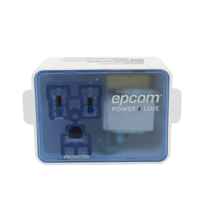 Supresor de Picos Portatil para Pared   120 Vca   1800 W   540 Joules