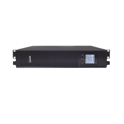 UPS de 1000VA 900W   Topología On-Line Doble Conversión   Entrada y Salida de 120 Vca   Clavija de Entrada NEMA 5-15P   Pantalla LCD Configurable  Formato Rack Torre