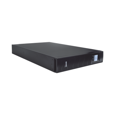 UPS de 2000VA 1800W   Topología On-Line Doble Conversión   Entrada y Salida de 120 Vca   Clavija de Entrada NEMA 5-20P   Pantalla LCD Configurable   Formato Rack Torre