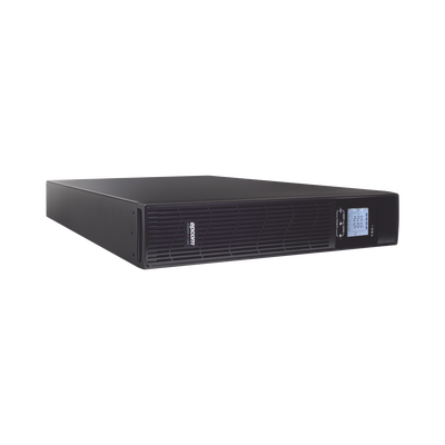 UPS de 3000VA 2700W   Topología On-Line Doble Conversión con Baterías Internas   Entrada y Salida de 120 Vca   Clavija de Entrada NEMA L5-30P   Pantalla LCD Configurable   Formato Rack Torre