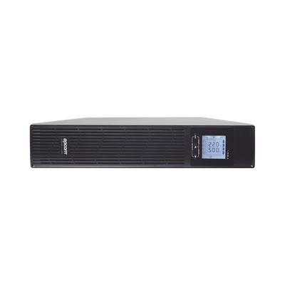 UPS de 3000VA 2700W   Topología On-Line Doble Conversión con Baterías Internas   Entrada y Salida de 120 Vca   Clavija de Entrada NEMA L5-30P   Pantalla LCD Configurable   Formato Rack Torre