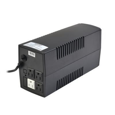 UPS de 500VA 300W   Regulador de Voltaje AVR   Batería de 7 Ah   4 Tomas NEMA 5-15R   Display de LED