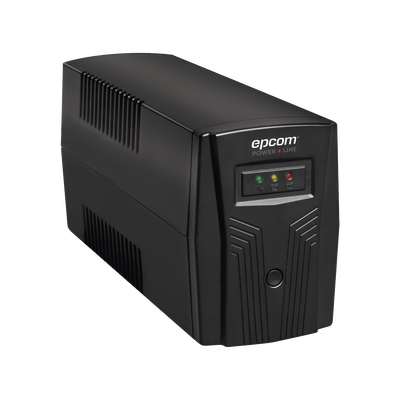 UPS de 500VA 300W   Regulador de Voltaje AVR   Batería de 7 Ah   4 Tomas NEMA 5-15R   Display de LED