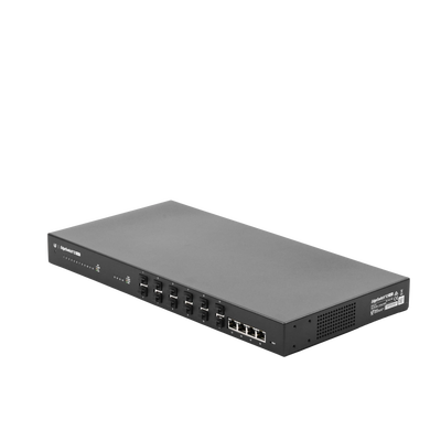 Switch EdgeMAX Administrable de 12 puertos SFP Gigabit + 4 x RJ45 Gigabit, con funciones avanzadas de Capa 2