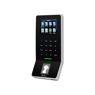 Lector Biométrico de Huella   PROXIMIDAD    3000 Huellas   5,000 Tarjetas   ADMS Gratis   WiFi   Teclado táctil   Estético   Soporta DDNS con BIOTIMEPRO