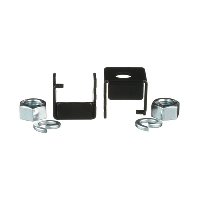 Soporte para Montaje en Charola Tipo Escalerilla, Compatible con Rieles de 9.5 x 38.1 mm o 9.5 x 50.8 mm, Uso Con Varilla Roscada de 5 8", Color Negro