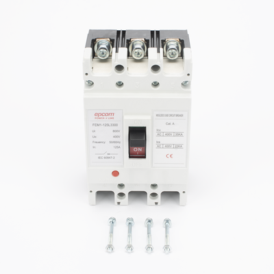 Protección Térmica  Interruptor 3P, 20A,  Corriente Alterna  690 V CA Trifásica.