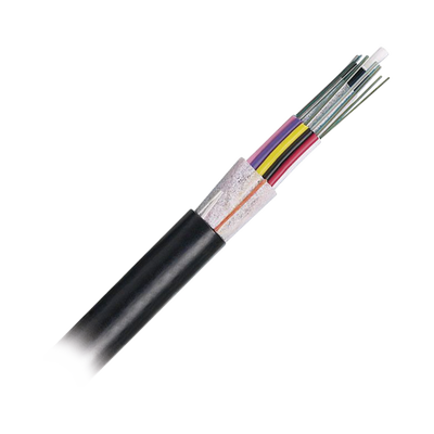Cable de Fibra Óptica 6 hilos, OSP (Planta Externa), No Armada (Dieléctrica), MDPE (Polietileno de Media densidad), Multimodo OM4 50 125 Optimizada, Precio Por Metro