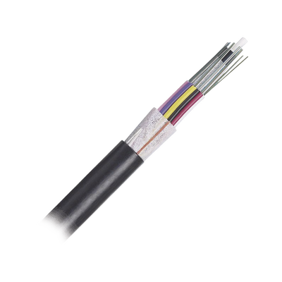 Cable de Fibra Óptica 24 hilos, OSP (Planta Externa), No Armada (Dieléctrica), MDPE (Polietileno de Media densidad), Multimodo OM4 50 125 Optimizada, Precio Por Metro