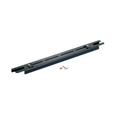 Soporte de Montaje a Techo Tipo Trapecio, para Canaletas FiberRunner 12X4, Uso con Varilla Roscada de 5 8", Color Negro