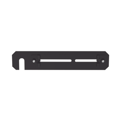 Soporte de Montaje a Techo, para Canaletas FiberRunner 4X4 o 6x4, Uso con Varilla Roscada de 1 2", Color Negro