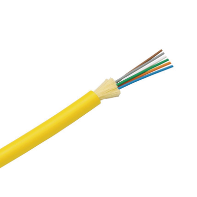 Cable de Fibra Óptica de 12 hilos, Monomodo OS2 9 125, Interior, Tight Buffer 900um, No Conductiva (Dieléctrica), OFNR (Riser), Precio Por Metro
