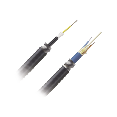 Cable de Fibra Óptica de 12 hilos, Monomodo OS2, Interior Exterior, Armada, Loose Tube 250um, OFCR (Riser), Precio Por Metro
