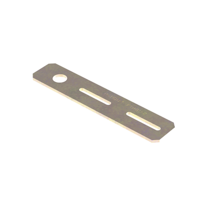 Soporte de Montaje a Techo, para Canaletas FiberRunner 2X2 o 4X4, Uso con Varilla Roscada de 1 2", Color Negro