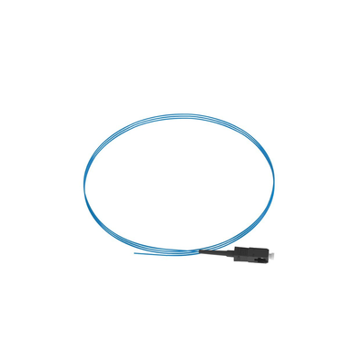 Pigtail de Fibra Óptica SC Simplex, Multimodo OM3 50 125, 900um, Color Aqua, 3 Metros