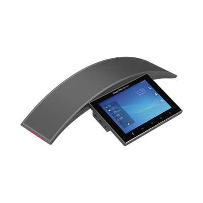 Teléfono - Audioconferencias IP Android 10, 12 líneas SIP con 12 cuentas, pantalla táctil  8", puertos Gigabit, Wi-Fi, Bluetooth, PoE, codec Opus, IPV4 IPV6 con gestión en la nube GDMS