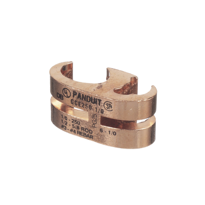 Conector de Conexión Tierra tipo "E" para Conductor de Cobre 6 AWG SOL – 1 0 AWG STR (16–50 mm2).