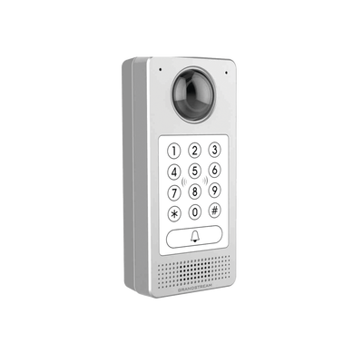 Videoportero IP (SIP) FISHEYE, apertura por código, Antivandálico, llamada y o tarjeta, teclado retro-iluminación