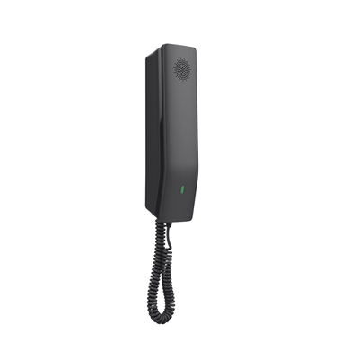 Teléfono IP para Hoteles   Altavoz HD   2 Cuentas y Líneas SIP   10 Teclas de Marcación Rápida   3 Teclas Programables   Códec OPUS   Gestión GDMS   Instalación en Escritorio y Pared   PoE 100 Mbps