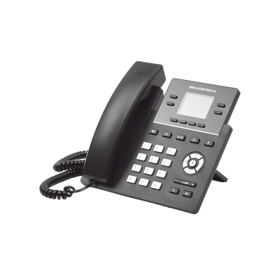 Teléfono IP Wi-Fi, Grado Operador, 4 líneas SIP con 2 cuentas, pantalla a color 2.4", codec Opus, IPV4 IPV6 con gestión en la nube GDMS