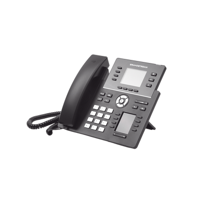 Teléfono IP Wi-Fi, Grado Operador, 4 líneas SIP con 4 cuentas, pantalla a color 2.8", puertos Gigabit, Bluetooth, PoE, codec Opus, IPV4 IPV6 con gestión en la nube GDMS