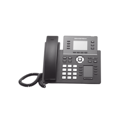 Teléfono IP Wi-Fi, Grado Operador, 4 líneas SIP con 4 cuentas, pantalla a color 2.8", puertos Gigabit, Bluetooth, PoE, codec Opus, IPV4 IPV6 con gestión en la nube GDMS