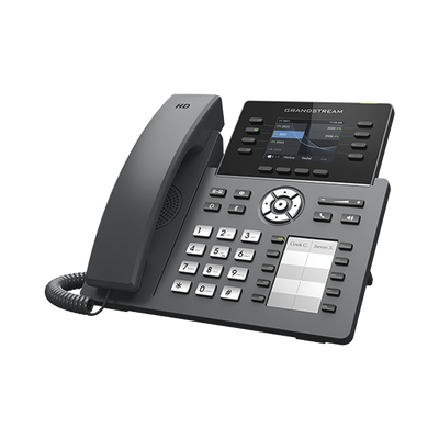 Teléfono IP Wi-Fi, Grado Operador, 8 líneas SIP con 4 cuentas, pantalla a color 2.8", puertos Gigabit, Bluetooth, PoE, codec Opus, IPV4 IPV6 con gestión en la nube GDMS