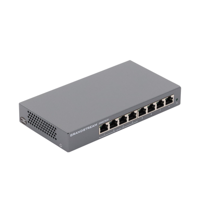 Switch PoE+ Gigabit No Administrable   8 puertos 10 100 1000 Mbps   4 puertos PoE+    hasta 60W