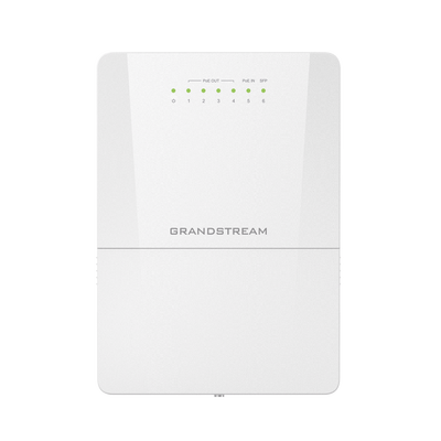 Switch PoE Lite administrable para exteriores de 6 puertos (5GE+1SFP)   Clasificación IP66 a prueba de polvo y agua