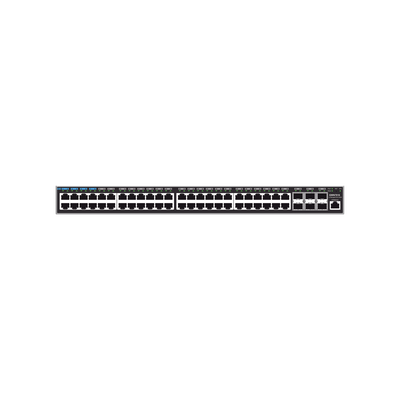 Switch Capa 3 Administrable   48 puertos 10 100 1000 Mbps + 6 Puertos SFP+ de 10 Gigabits   Compatible con GWN Cloud.