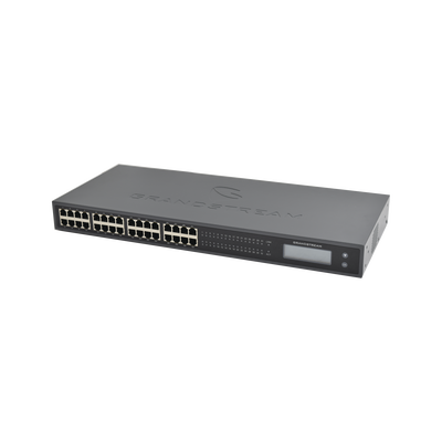 Adaptador VoIP GrandStream de 32 FXS 2 puertos telco 50 pins p montaje en rack