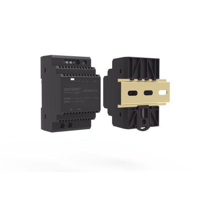 Fuente de Poder Industrial Entrada: 100-240 Vca   Salida: 15 Vcc  4 A  60 W  Riel Din