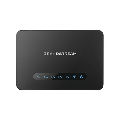 ATA de 4 puertos FXS con 2 puertos de red gigabit