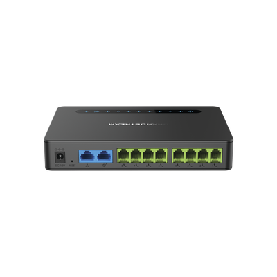 Gateway de 8 puertos FXS con Router NAT y doble puerto de red Gigabit