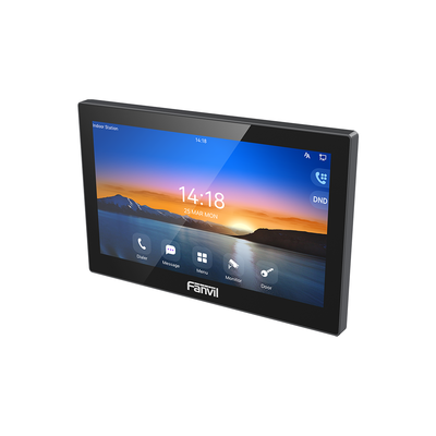 Monitor Audio Video  IP SIP para interior, Wi-Fi, pantalla táctil de 7", Apertura remota