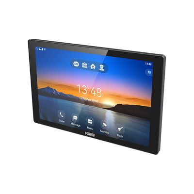 Monitor Audio Video  IP SIP para interior, Wi-Fi, pantalla táctil de 10.1", Apertura remota