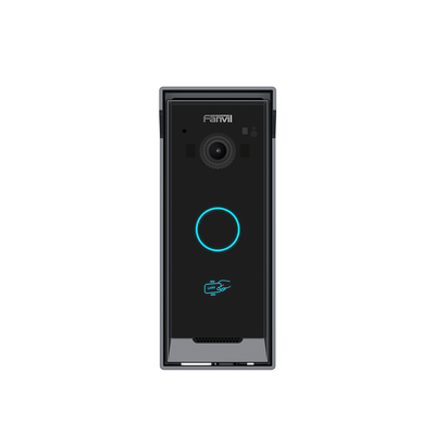 Video Intercomunicador compacto SIP  1 Relevador  Botón para llamada  IP65  ONVIF