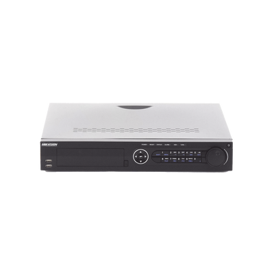 DVR 16 Canales TurboHD + 8 Canales IP   3K 5MP   Audio por Coaxitron   Acusense   4 Bahías de Disco Duro   Videoanalisis   16 Entradas de Alarma