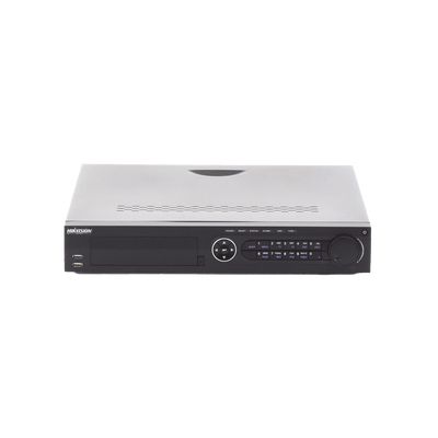 DVR 32 Canales TurboHD + 16 Canales IP   3K Lite   5 Megapixel Lite   4 Bahías de Disco Duro   Audio por Coaxitron   AcuSense   POS   Videoanalisis   16 Entradas y 4 salidas de Alarma
