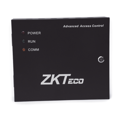 Controlador de Acceso   2 PUERTAS   Funcion ADMS PUSH Incluida   Alta Seguridad   3 Años de Garantía   Biometría Integrada   20,000 Huellas   Software de integración ZKBioSecurity