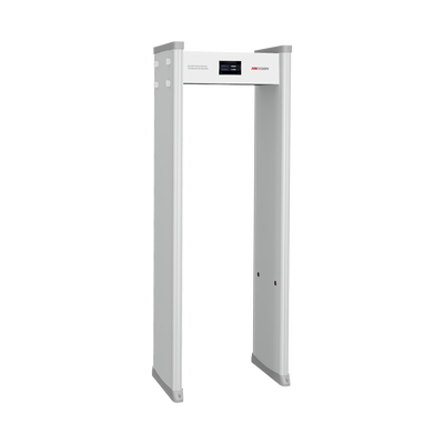 Arco Detector de Metales de 12 Zonas con Pantalla LCD de 7"   Conteo de Personas y Alarmas   Ajuste de Sensibilidad e Interferencias