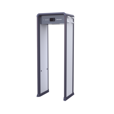 Arco Detector de Metales de 33 Zonas con Pantalla LCD de 7"   Conteo de personas y Alarmas   Ajuste de Sensibilidad e Interferencias