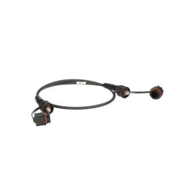 Patch Cord Cat6A IndustrialNet, Blindado S FTP, Con Plug Industrial y Tapa en Cada Extremo, 1 Metro